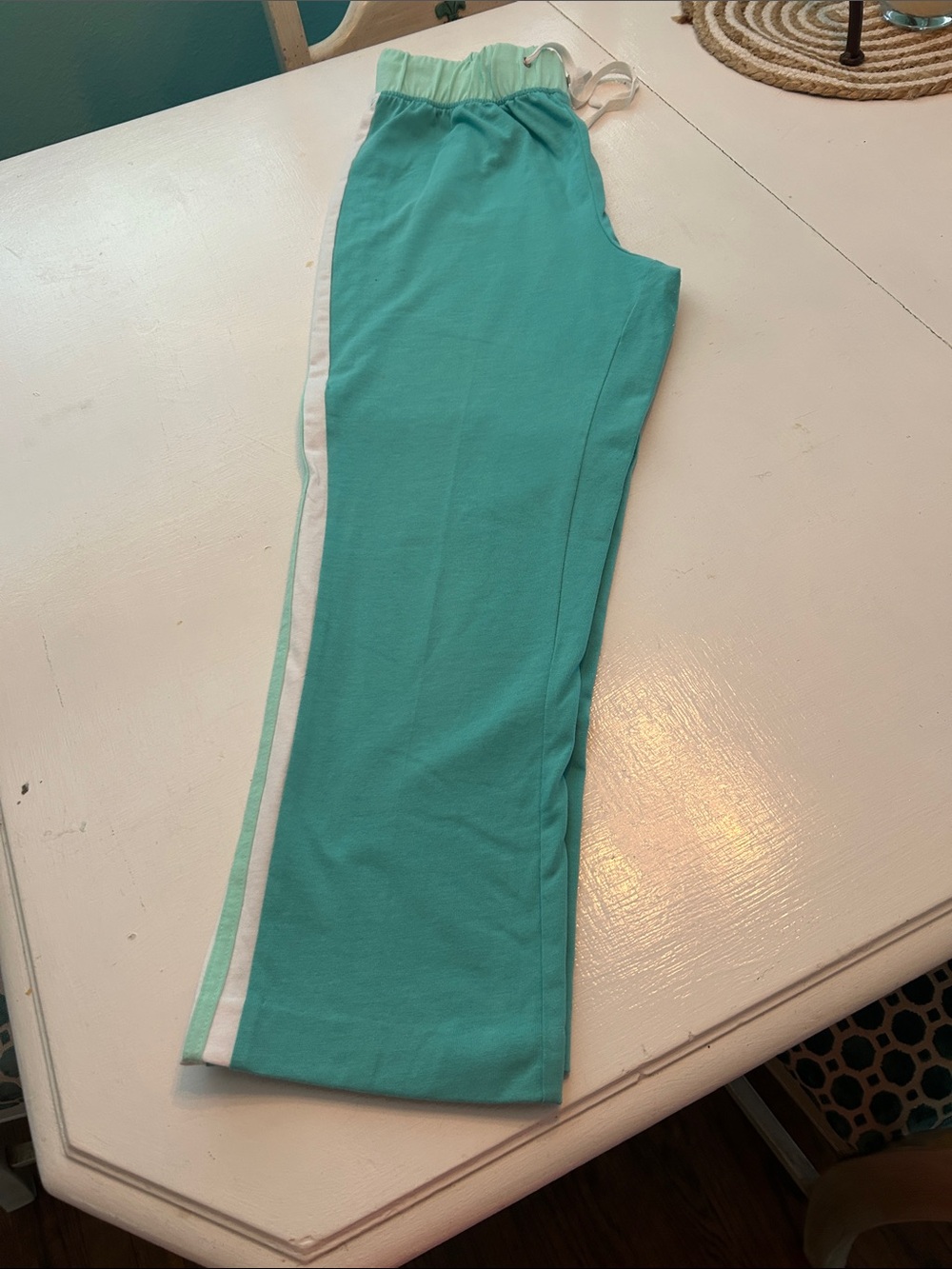 Kids or women’s teal vintage  jogger suit